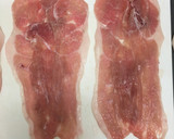 豚肉のピーマンとネギ味噌はさみ焼き作り方5写真