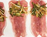 豚肉のピーマンとネギ味噌はさみ焼き作り方6写真