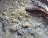 鱈とほうれん草のチーズリゾット作り方6写真
