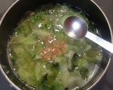 レタスのお味噌汁〜ダイエットの味方〜作り方4写真