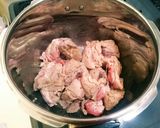 圧力鍋でとろける豚かしら肉〜贅沢気分〜作り方2写真