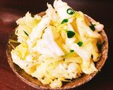 【簡単】キャベツとかいわれの中華風浅漬け作り方4写真