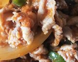 トロッと豚小間肉と玉ねぎのケチャップ炒め作り方7写真