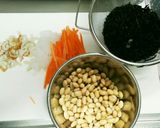 作り置き ひじきと大豆の煮物作り方1写真