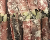 うなる旨さ‼︎なす巻きの豚肉生姜焼き作り方3写真