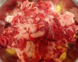 牛肉のうま煮ごはん作り方1写真