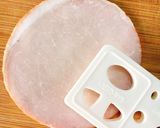 【キャラ弁】豚さんおにぎり弁当作り方3写真