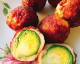 【キャラ弁】豚さんおにぎり弁当作り方7写真