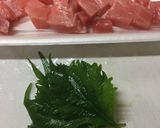 まぐろのお刺身☆作り方1写真