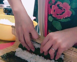 まるごときゅうりととびっ子の太巻き作り方4写真