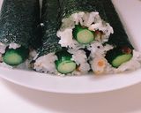 まるごときゅうりととびっ子の太巻き作り方5写真
