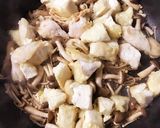 豆腐と鶏肉のガリバタ炒め作り方6写真