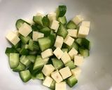 彩り野菜とチーズのサラダ作り方1写真