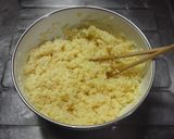 コンビーフのパラパラ炒飯作り方1写真