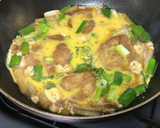 あったか❣️焼きネギとお麩の卵とじ作り方6写真