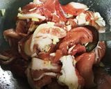 豚肉&ひよこ豆のコンソメスープ♬作り方1写真