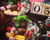 簡単 キャラ弁 おかず ソーセー人③作り方7写真
