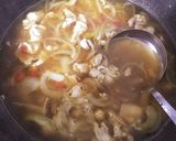 豚肉&ひよこ豆のコンソメスープ♬作り方8写真