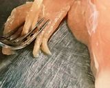 ささみの大葉巻き♥作り方1写真