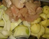 鶏胸肉のニンニクパンチ肉じゃが！！！作り方1写真