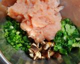 手作り肉団子♪椎茸入りのヘルシー鶏団子！作り方3写真