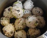 手作り肉団子♪椎茸入りのヘルシー鶏団子！作り方8写真