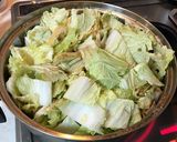素朴な甘さ♡白菜・油揚げ・卵の煮物作り方2写真
