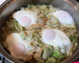 素朴な甘さ♡白菜・油揚げ・卵の煮物作り方4写真
