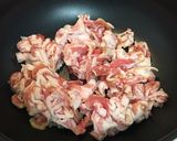 豚バラ肉と青梗菜のとろみ炒め作り方2写真