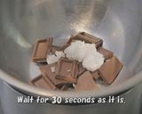 チョコアイス❤バレンタイン作り方4写真