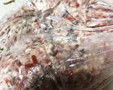 ズボラママのお惣菜キンピラで肉団子！作り方3写真