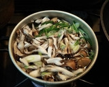 舞茸と長ネギの中華風スープ作り方3写真