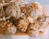 ズボラママのお惣菜キンピラで肉団子！作り方9写真