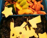 ポケモン☆ピカチュウ☆キャラ弁作り方7写真