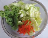春野菜の焼うどん作り方1写真
