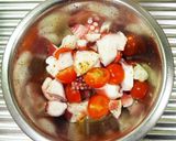 タコとプチトマトの簡単スパイシーマリネ作り方3写真
