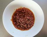 レンジで簡単☆厚揚げときのこのそぼろ煮。作り方3写真