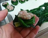 ほうれん草のあんかけシュウマイ作り方4写真