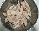 鶏手羽中 甘辛ダレ作り方2写真