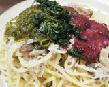 さっぱり‼梅めかぶの和風パスタ作り方7写真
