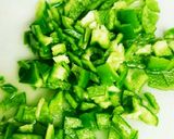 ピーマン入り麻婆豆腐♥作り方2写真