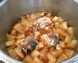 圧力鍋で簡単❣️鯖缶大根の煮物 子ども味作り方3写真