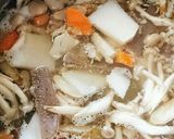 野菜がたっぷり♪圧力鍋で柔かもつ煮込み❗作り方3写真