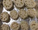 簡単☆免疫力up☆れんこんのはさみ焼き作り方2写真