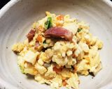 カンタン★ベーコン入り◎洋風いり豆腐◎作り方4写真