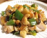 カシューナッツと鶏肉の炒め物〈腰果肉丁〉作り方9写真