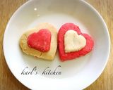簡単かわいい二重ハートクッキー♡作り方7写真