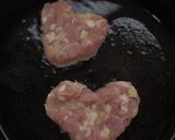 愛犬ごはん＊バレンタインわんバーグ作り方4写真