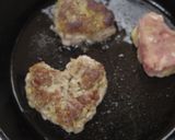 愛犬ごはん＊バレンタインわんバーグ作り方5写真