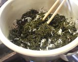 島ひじきのもぶりごはん作り方3写真